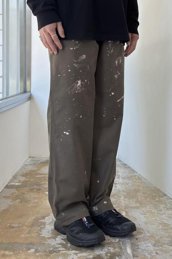 パンツ 25AW WASHEDBAGGYSATINBLEACHED BAKERPANTS イデアル公式オンラインショップ / WASHED BAGGY SATIN BLEACHED
