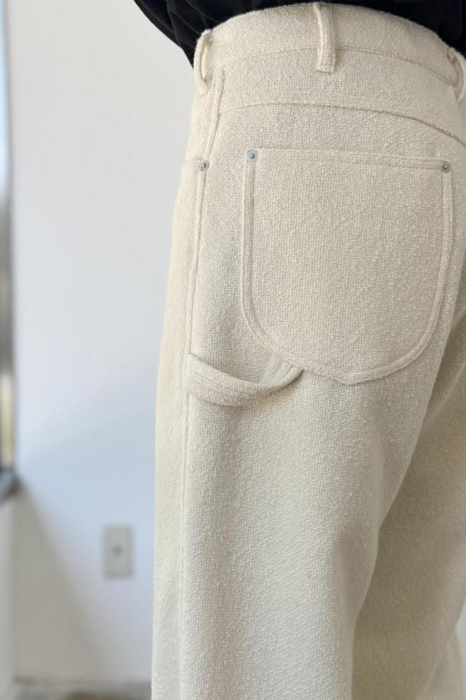 パンツ AURALEE SPUN TWEED PAINTER PANTS 8/30(土)19:00販売開始】【2025 A/W】【AURALEE オーラリー