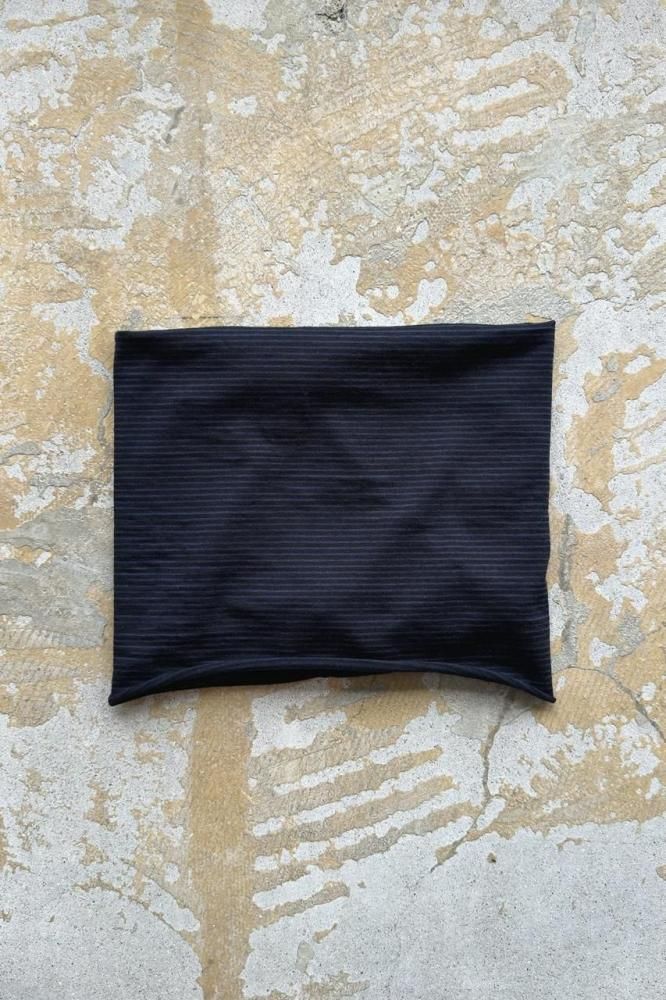 MERINO TUBE(Black Navy Stripe)