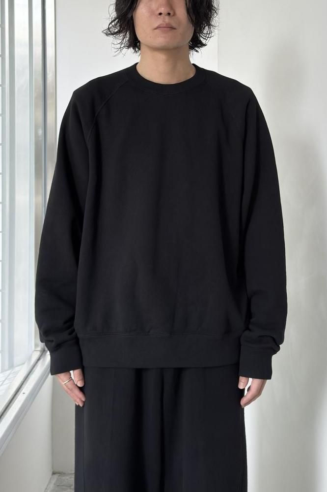 US2528 - Crew Neck Sweat(BLACK)