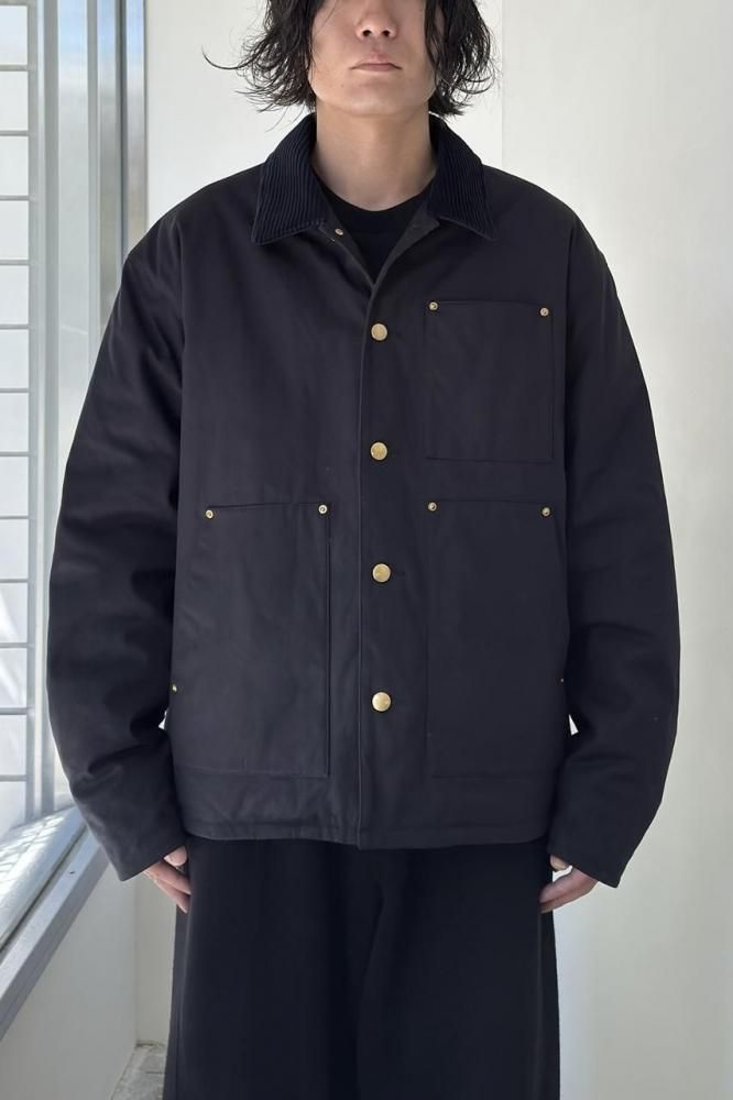 ジャケット・アウター UNUSED 25AW US2521 / Padded duck jacket US2521 - Padded Duck Jacket(BLACK) - H-L