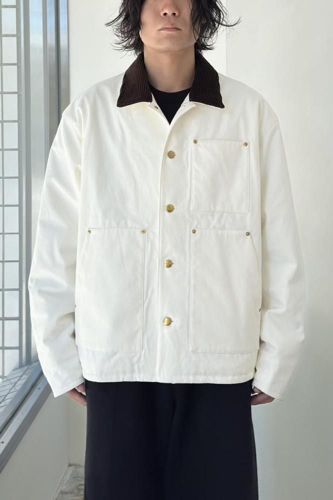 US2521 - Padded Duck Jacket(OFF WHITE)