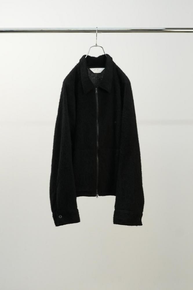 【新品】ancellm W/L zip jacket W/L ZIP JACKET(BLACK) – ANCELLM