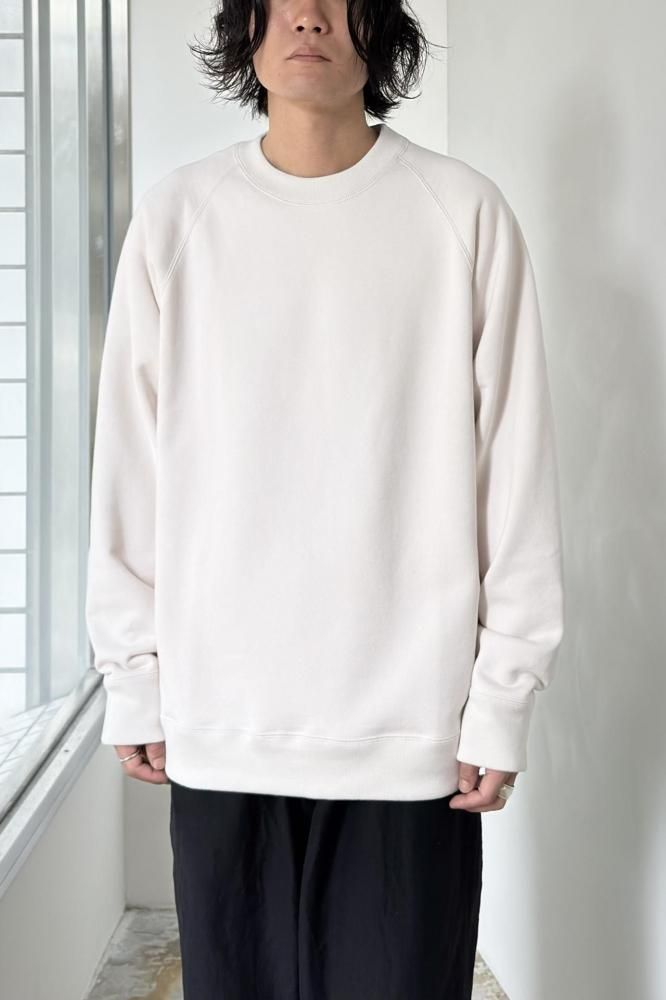 ZERO URAKE CREWNECK SWEAT SHIRT(WARM WHITE)