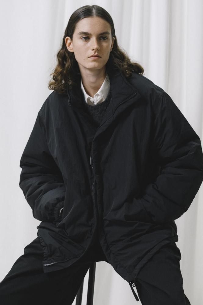 Nylon Puffer Blouson(BLACK) - H-L