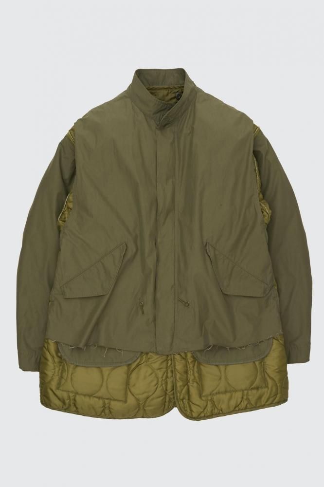 Connected Military Blouson(OLIVE)