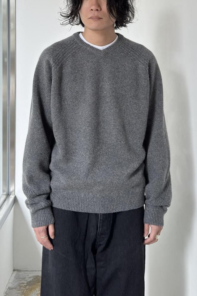 完売品】soyy. color scheme pullover gray color scheme pullover