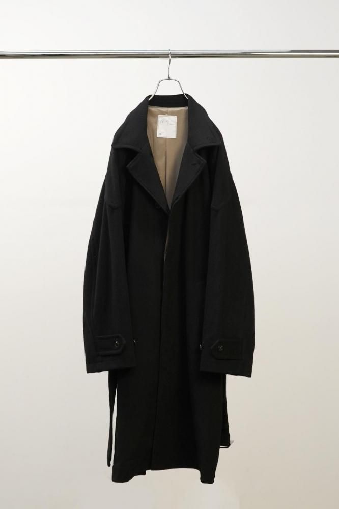 W/S/CA BALMACAAN COAT(BLACK) - H-L
