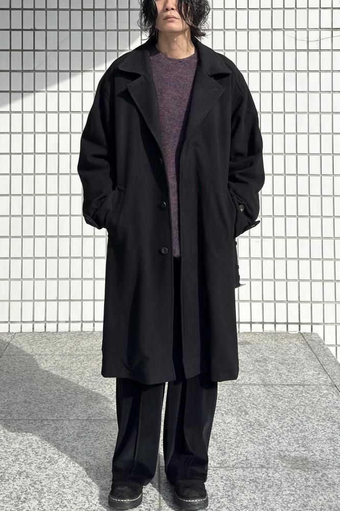 W/S/CA BALMACAAN COAT(BLACK) - H-L