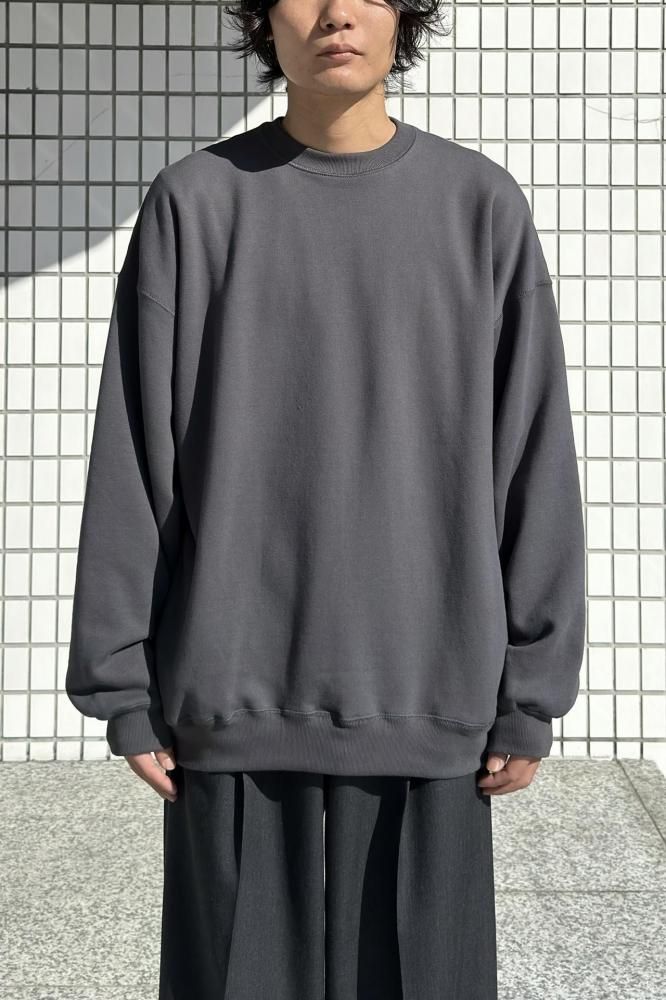 トップス AZUMA Terry Crew Neck Sweat AZUMA TERRY CREW NECK SWEAT – OBLIGE
