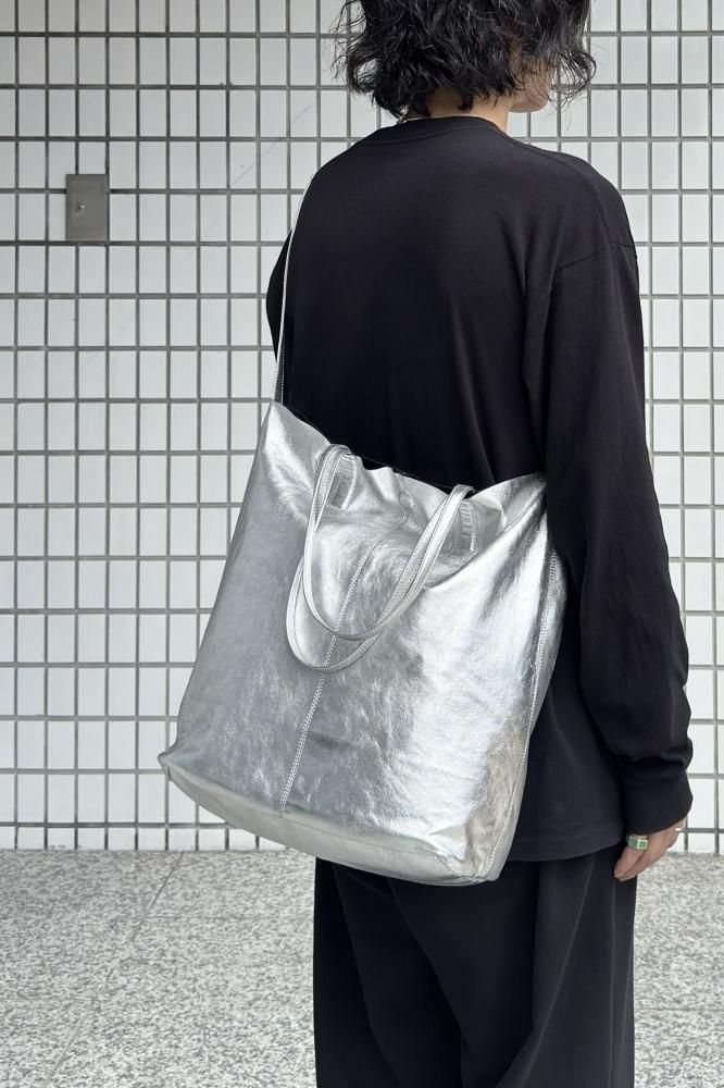 3WAY LARGE TOTE(SILVER) - H-L