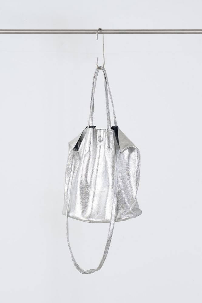 3WAY MEDIUM TOTE - LONG(SILVER)