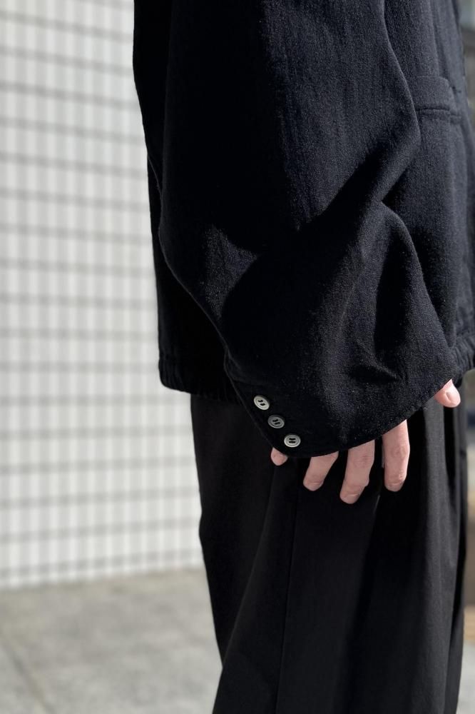 新品Neigeブラック パール付きカットワークジャケット nc jkt(black) - H-L