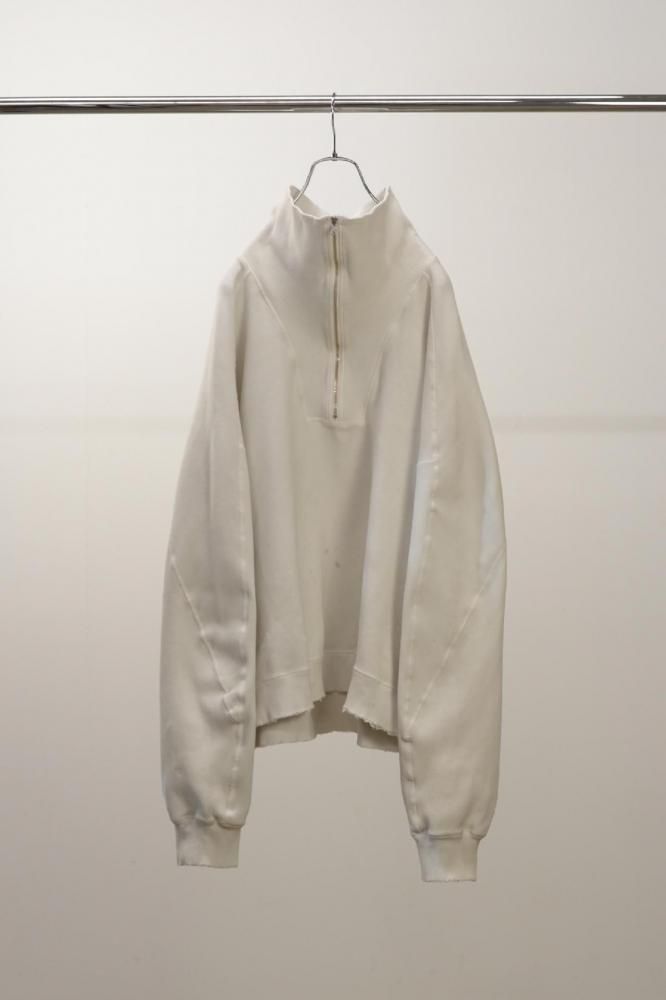 SMOOTH KNIT PULLOVER SHIRT(WHITE)