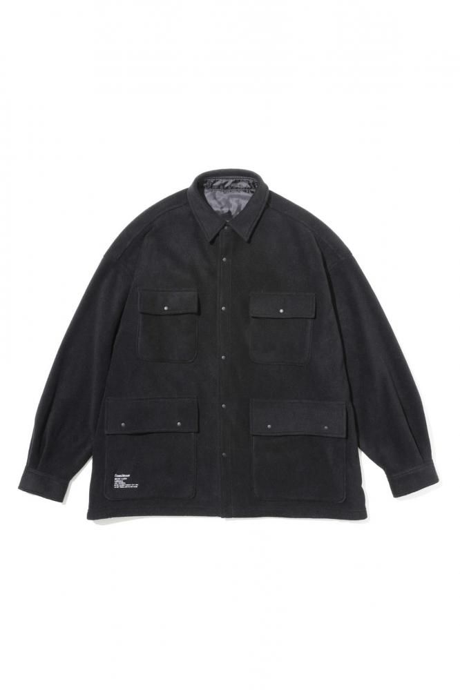 MICRO FLEECE COVERALL(BLACK)