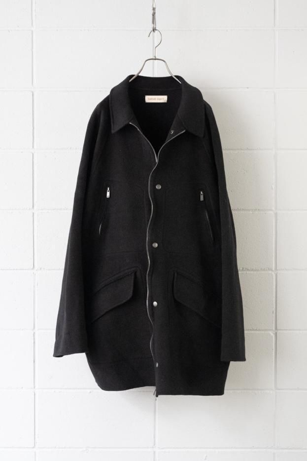 r/w off coat(black)