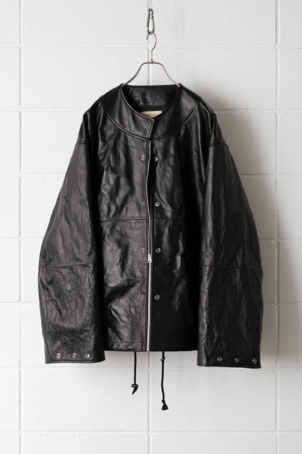 leather ns jkt(fade black)