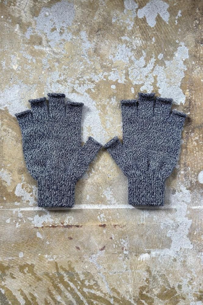 FINGERLESS GLOVE(Heather Navy)