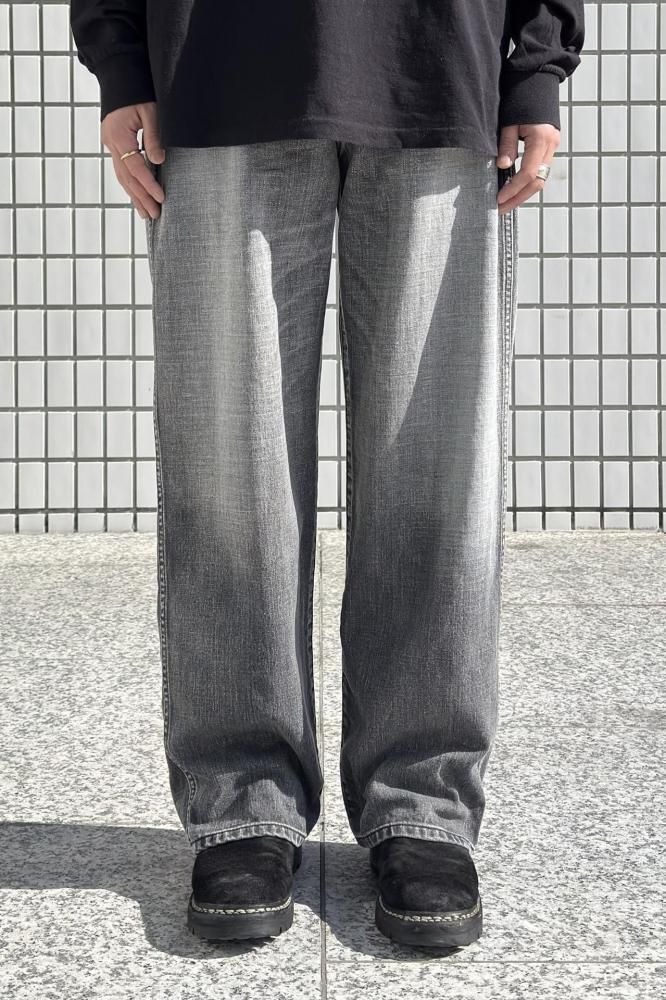 cattleman denim pant(black)