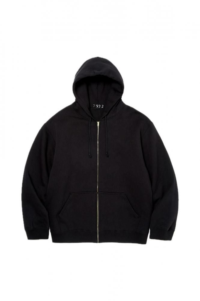 ZIP HOODIE BLACK(BLACK)