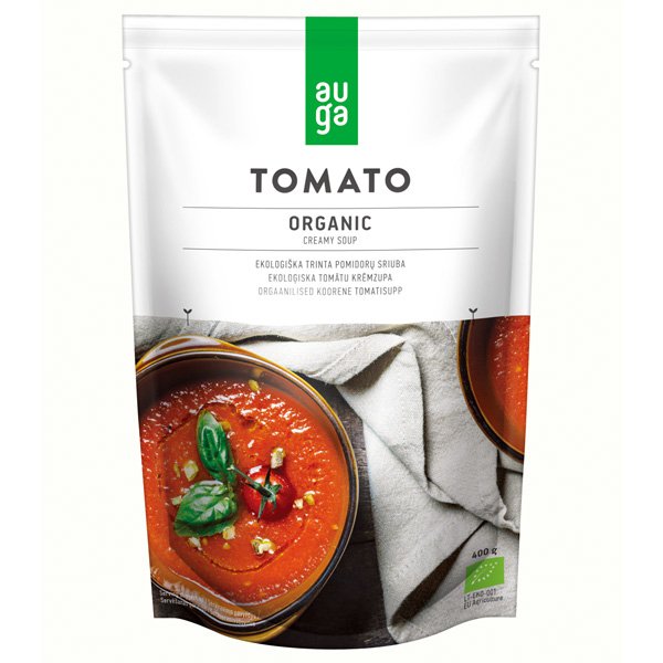 400g　有機トマトスープ　AUGA　有機野菜・オーガニック食品の卸売・仕入れなら｜オーガニックフーズ普及協会