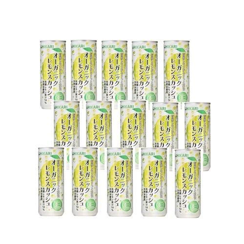 特価ブランド ヒカリ オーガニックレモンスカッシュ 有機野菜 - 250ml×30本 野菜ジュース・フルーツジュース