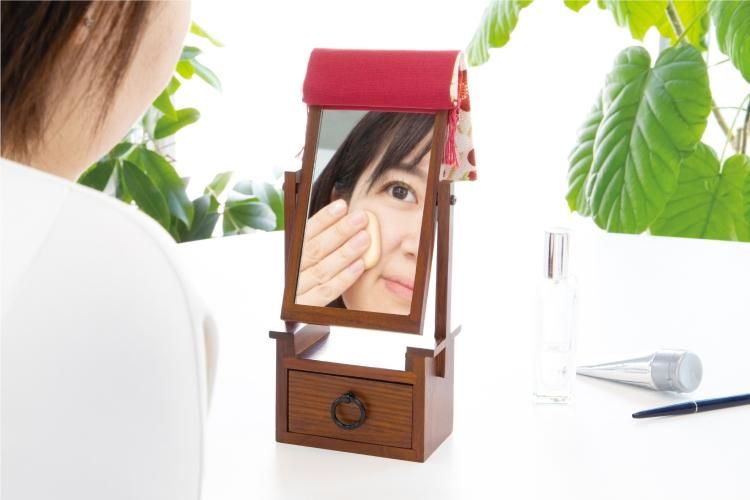 姫鏡台 島安汎工芸製作所 根来塗姫鏡台 ドレッサー うるし漆器