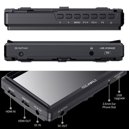 FEELWORLD(フィールワールド)FW568 V3モニター(6インチ)1年 FEELWORLD(フィールワールド)FW568 V3モニター(6インチ)1年