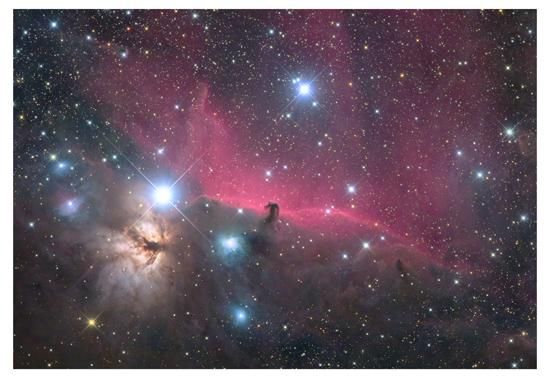 馬頭星雲 天体写真プリント サイズ安価版 馬頭星雲 天体写真プリント サイズ安価版