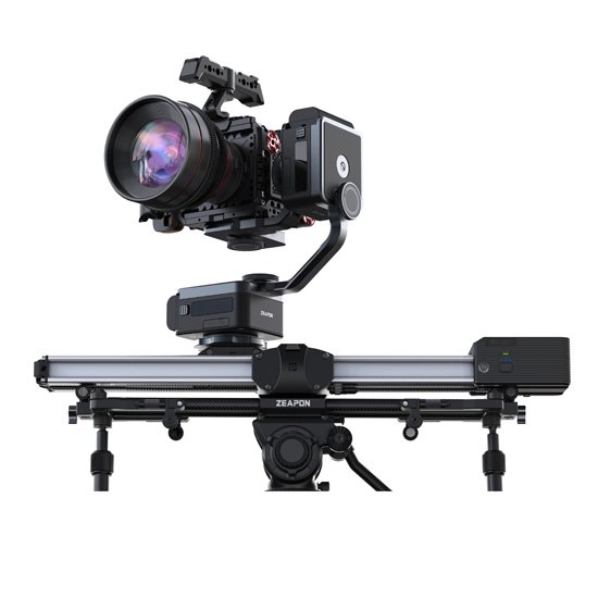 Zeapon E600電動カメラスライダー + PONS PT電動式パンヘッド（チルト・パン）＆アーム（PD-E1）フルセット（1年保証付き）