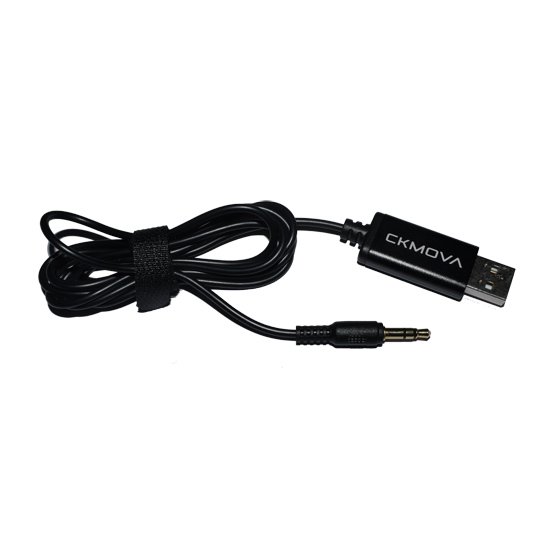 CKMOVA AC-A35（3.5mmTRS⇔USB Type-A接続ケーブル）for PC 1年保証付き