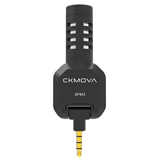 CKMOVA SPM3 フレキシブルコンパクトコンデンサーマイク for デジタル一眼・3.5mmスマートフォン（1年保証付き）