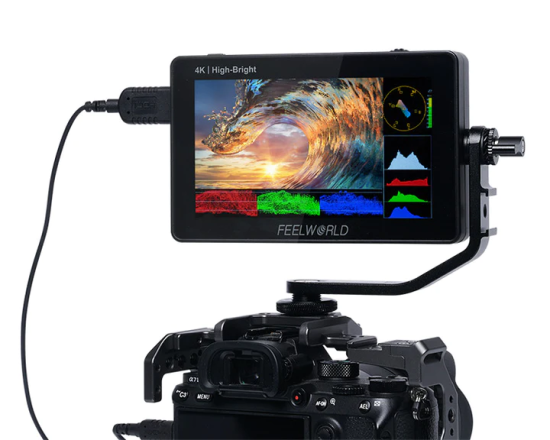 FEELWORLD F6 PLUS X | 5.5インチフィールドモニター - ワイエス