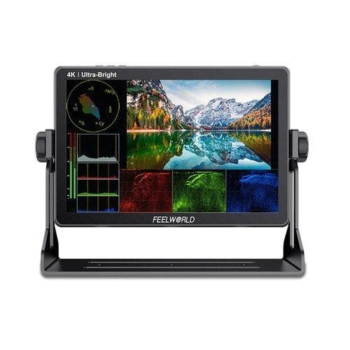 FEELWORLD LUT11S 10.1  2000nit å꡼ DSLR  ե ˥ 3G SDI 4K HDMI Ͻ