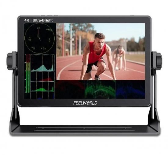 Feelworld 4Kカメラ用モニター+HDMIビデオコンバーターセット Amazon | Feelworld LUT5 カメラ撮影モニターバッテリー付き,5.5