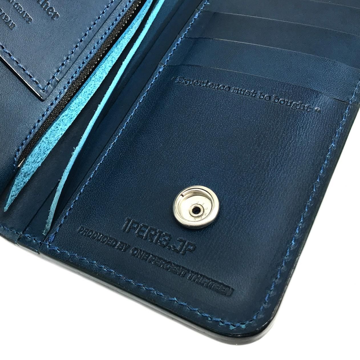1%13 LONG WALLET(BLUE) - GREED CYBER SHOP 1%13 LONG WALLET(BLUE) - GREED CYBER SHOP