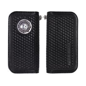 MANIFOLD ［MW-11 GS］ ROUND FASTENER WALLET（馬ヌメ極厚 本