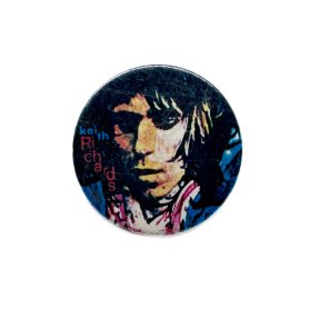 DEAD STOCK!! Vintage 70's-80's KEITH RICHARDS London Badge