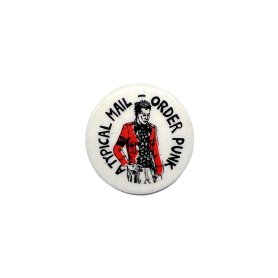 DEAD STOCK!! Vintage 70's-80's A TYPICAL MAIL ORDER PUNK London Badge