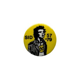 DEAD STOCK!! Vintage 70's-80's SID VICIOUS London Badge 2