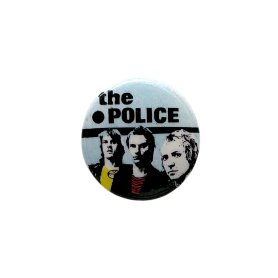 DEAD STOCK!! Vintage 70's-80's THE POLICE London Badge
