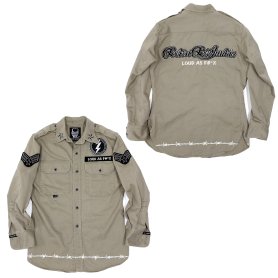 <img class='new_mark_img1' src='https://img.shop-pro.jp/img/new/icons1.gif' style='border:none;display:inline;margin:0px;padding:0px;width:auto;' />CUSTOM MILITARY SHIRT Type-AS