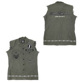 <img class='new_mark_img1' src='https://img.shop-pro.jp/img/new/icons1.gif' style='border:none;display:inline;margin:0px;padding:0px;width:auto;' />CUSTOM MILITARY SHIRT Type-BL