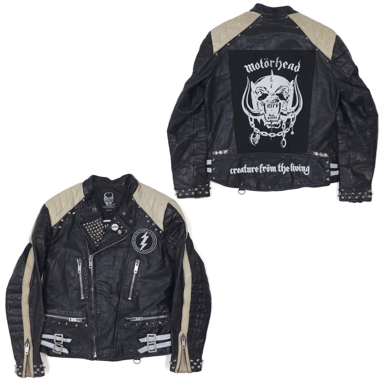 CUSTOM STUDDED JACKET Type-A【M】 - GREED CYBER SHOP CUSTOM STUDDED JACKET Type-A【M】 - GREED CYBER SHOP