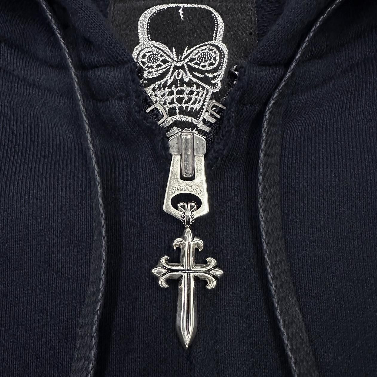 CREATURE FROM THE LIVING x Leathers and Treasures Zip Hoodie