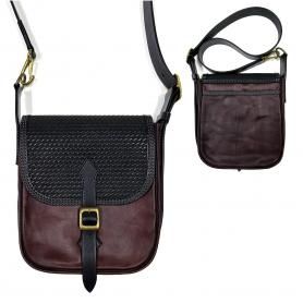 BLACK DiAMOND Leather Shoulder Bag 3