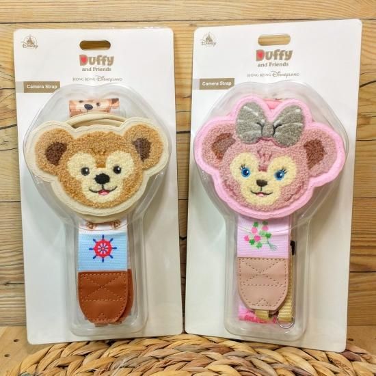 香港ディズニー】カメラストラップ ダッフィー