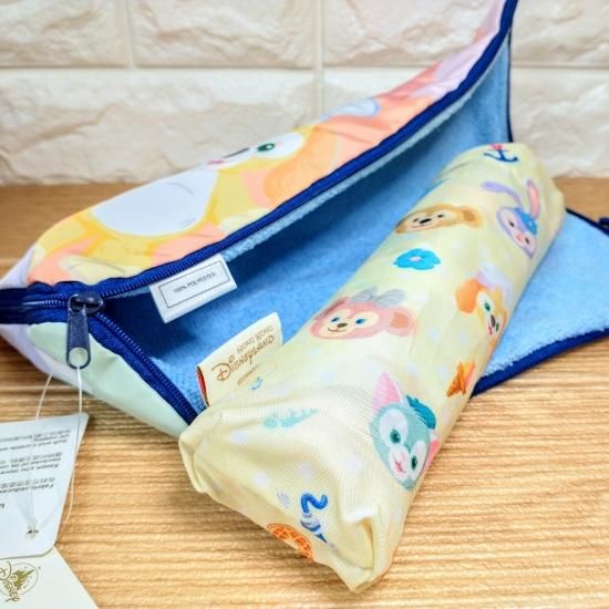 香港ディズニー ダッフィーフレンズ 折りたたみ傘 晴雨兼用 未使用 香港ディズニー ダッフィーフレンズ 折りたたみ傘 晴雨兼用
