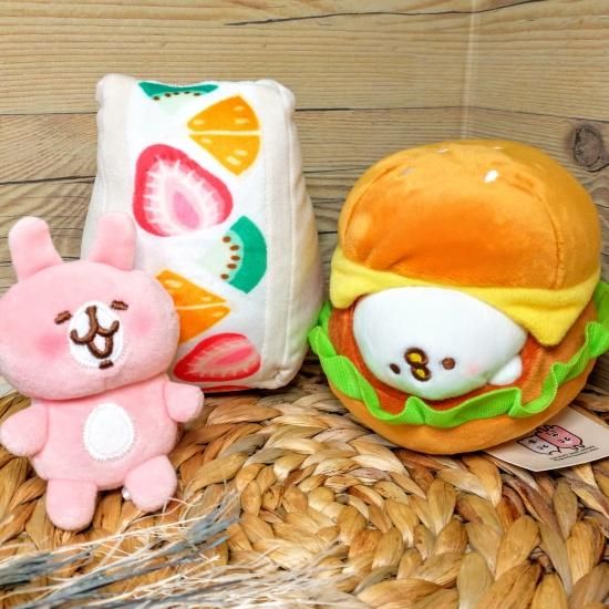 カナヘイの小動物 むぎゅっとはさまれストア うさぎ　ピスケ　ぬいぐるみ あらゆる場所に“はさんで”楽しめる「はさまれぬいぐるみ」が新