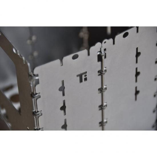 アウトドアクッカー BushBox/ブッシュボックス XL チタン製 アウトドアクッカー BushBox/ブッシュボックス XL チタン製